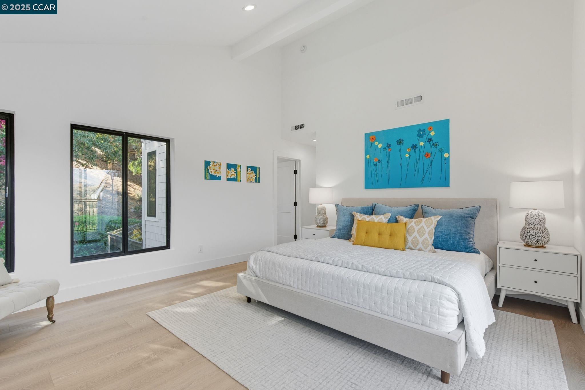 189 Rudgear Drive Walnut Creek, CA 94596 - Photo 32 of 59 a bedroom with a bed and a window