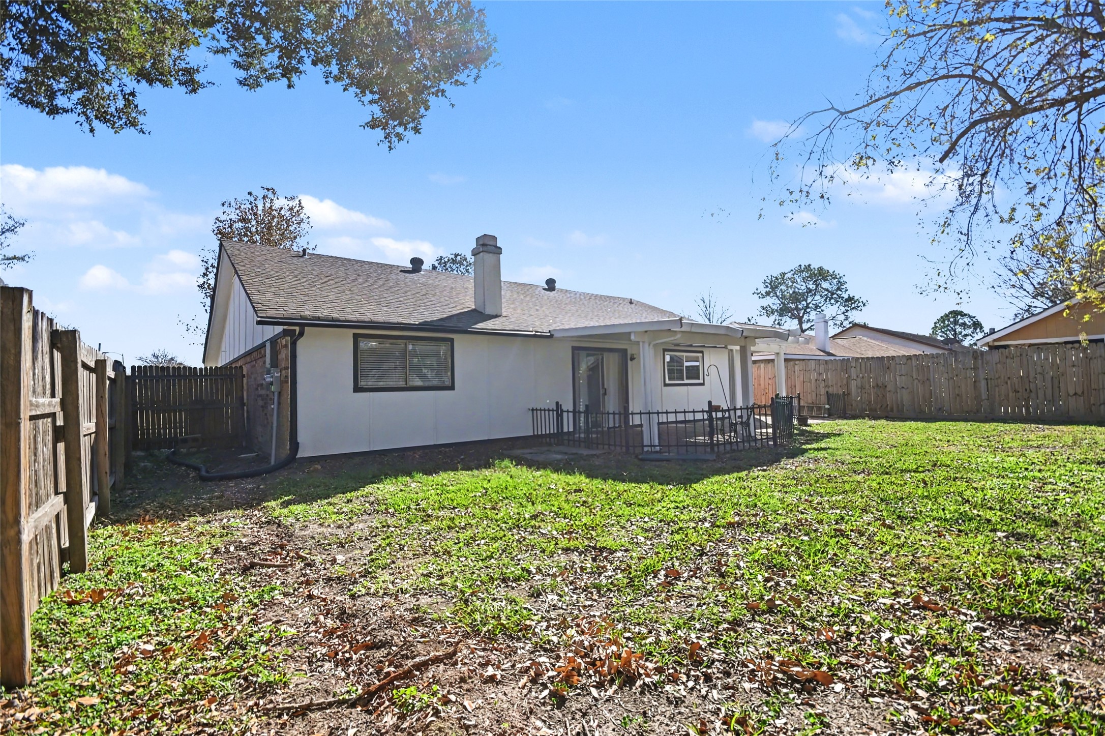 4202 Townes Forest Road Friendswood, TX 77546 - Photo 17 of 17 a view of a house with a yard