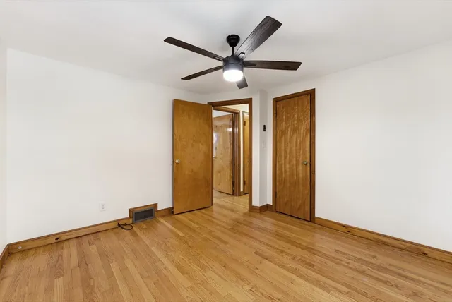 wooden floor in an empty room
