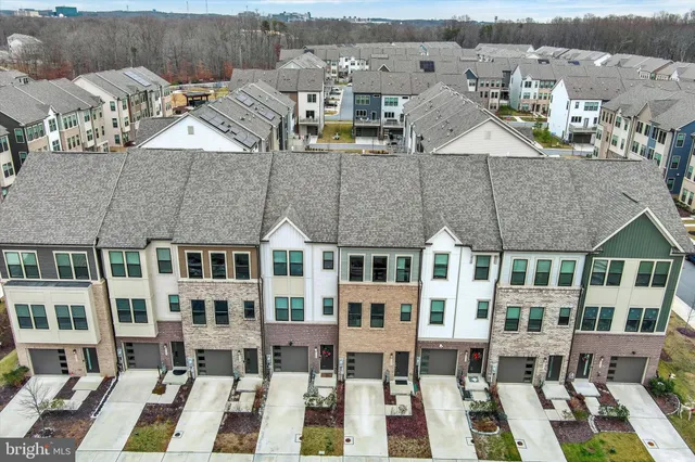 a view of a garden with lawn chairs