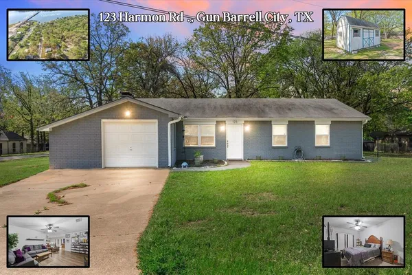 $230,000 | 123 Harmon Road, Gun Barrel City, TX 75156
