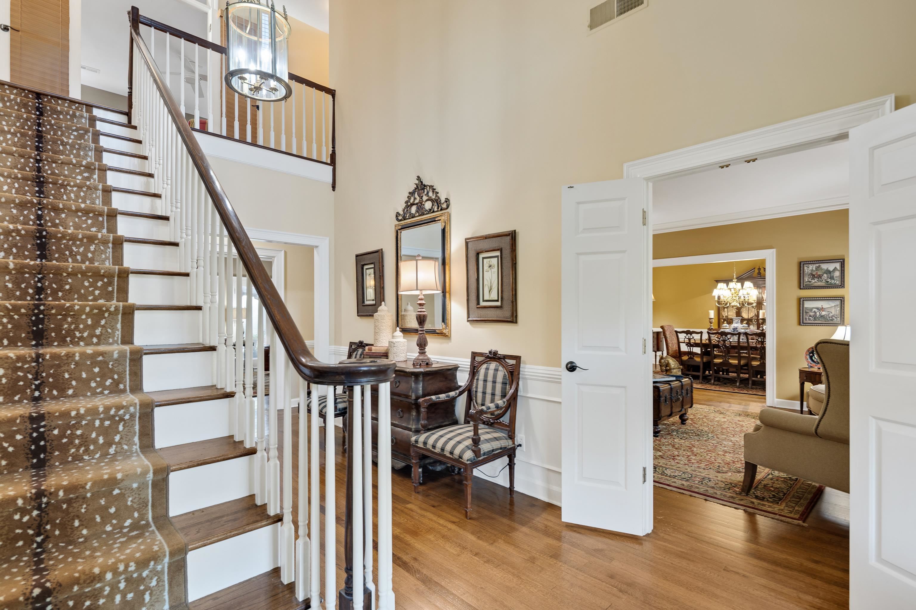 6326 East Shady Grove Road Memphis, TN 38120 - Photo 6 of 40 a view of entryway and hall with wooden floor