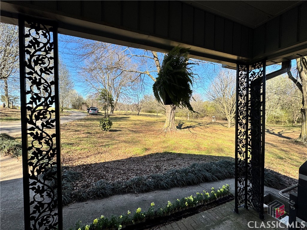 60 Dudley Farm Road Winterville, GA 30683 - Photo 26 of 27 view from covered porch