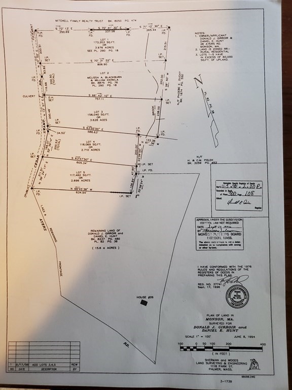 Lot 5 Cedar Swamp Road Monson, MA 01057 - Photo 2 of 7 Gallery Image 2