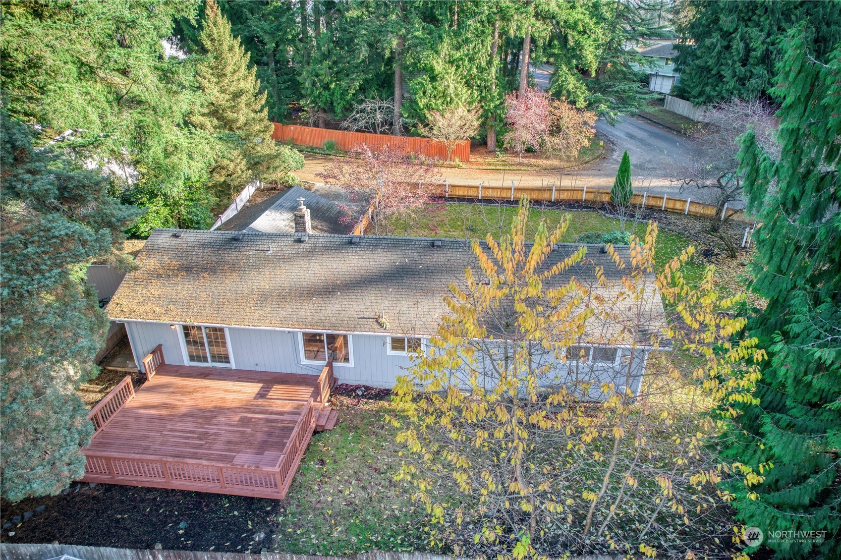 19818 34th Drive Southeast Bothell, WA 98012 - Photo 28 of 34 an aerial view of a house with a yard