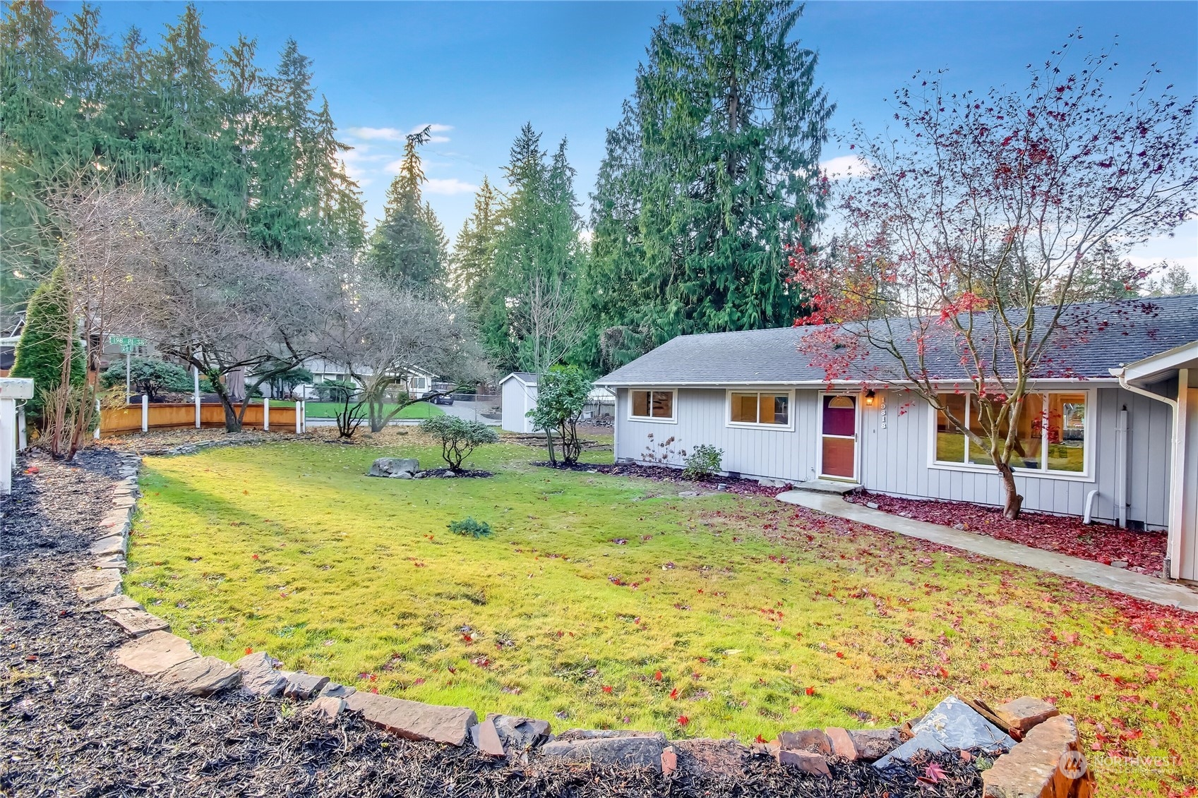 19818 34th Drive Southeast Bothell, WA 98012 - Photo 29 of 34 a front view of a house with swimming pool