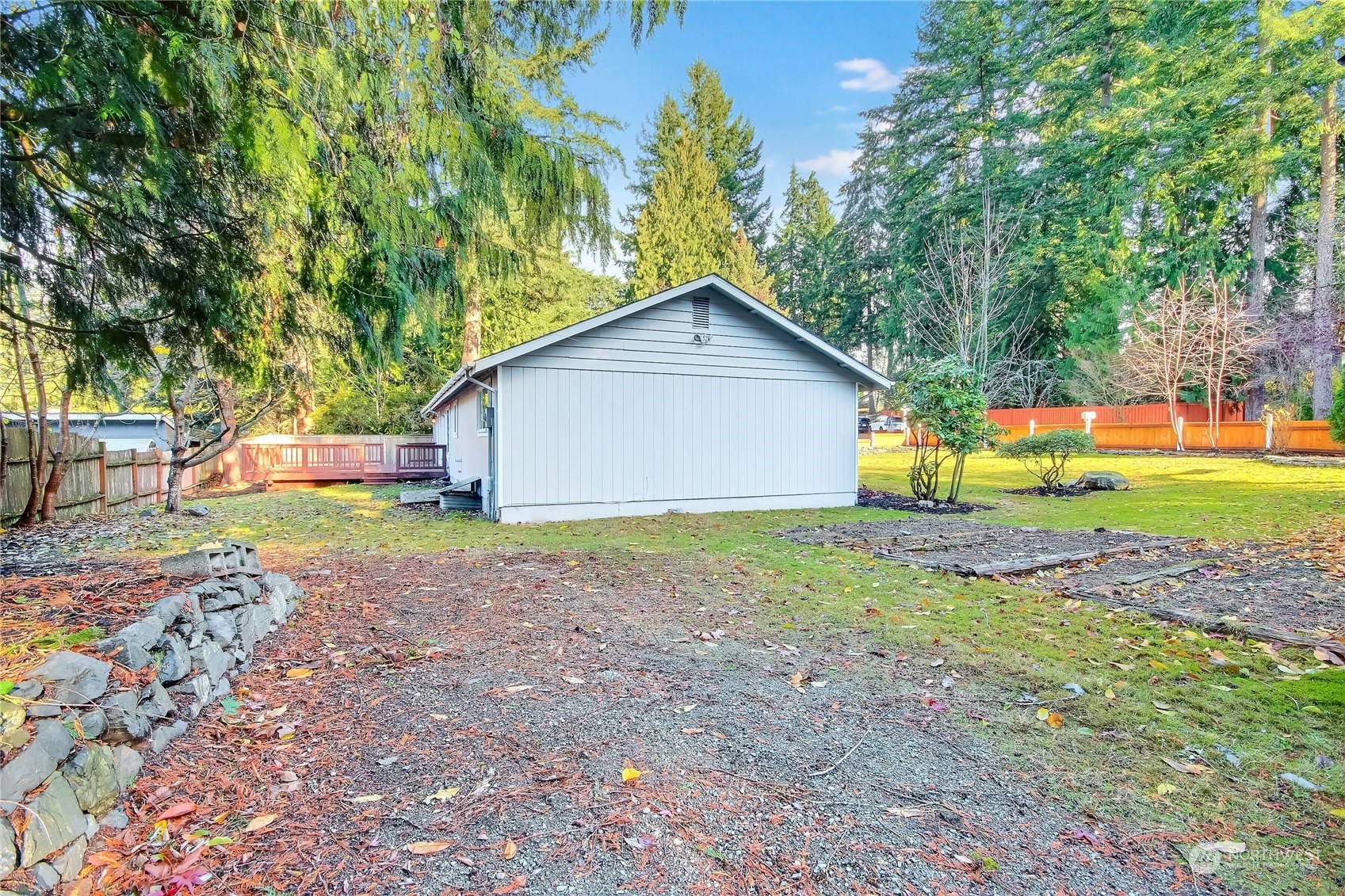 19818 34th Drive Southeast Bothell, WA 98012 - Photo 31 of 34 a view of backyard of house with green space