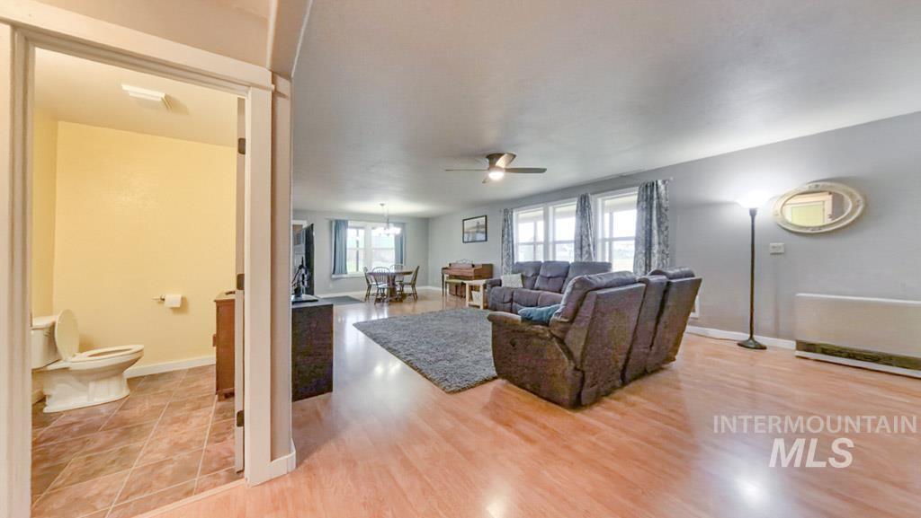 1277 Kennedy Ford Road Potlatch, ID 83855 - Photo 13 of 49 Living room with 1/2 bath view.