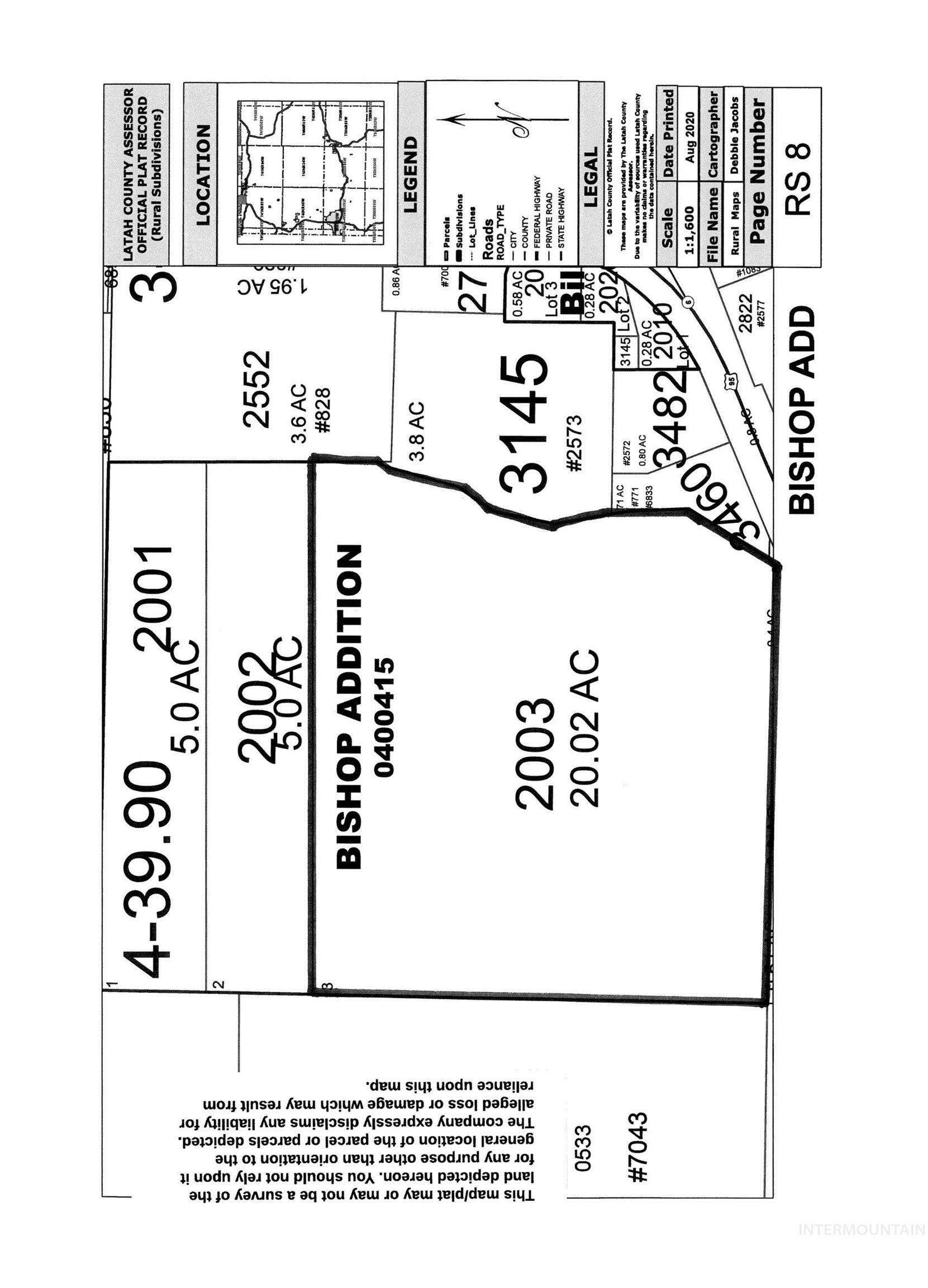 1277 Kennedy Ford Road Potlatch, ID 83855 - Photo 47 of 49 Map / location