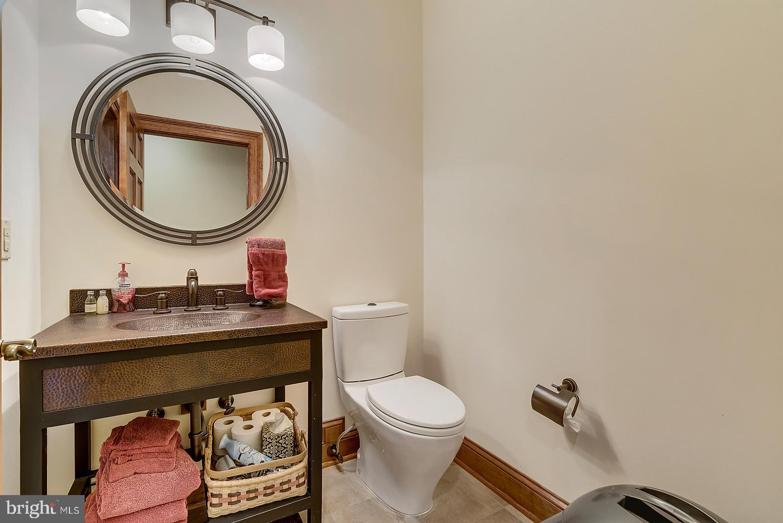 13036 Old Stillhouse Road Boston, VA 22713 - Photo 25 of 75 a bathroom with a toilet a sink and a mirror