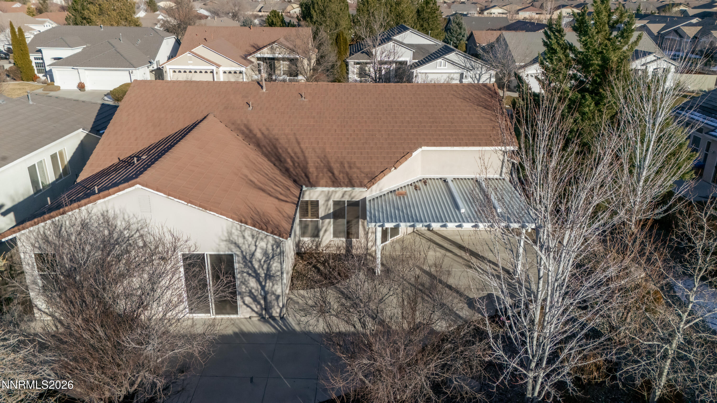 10145 Lucente Way Reno, NV 89521 - Photo 48 of 54 an aerial view of a house