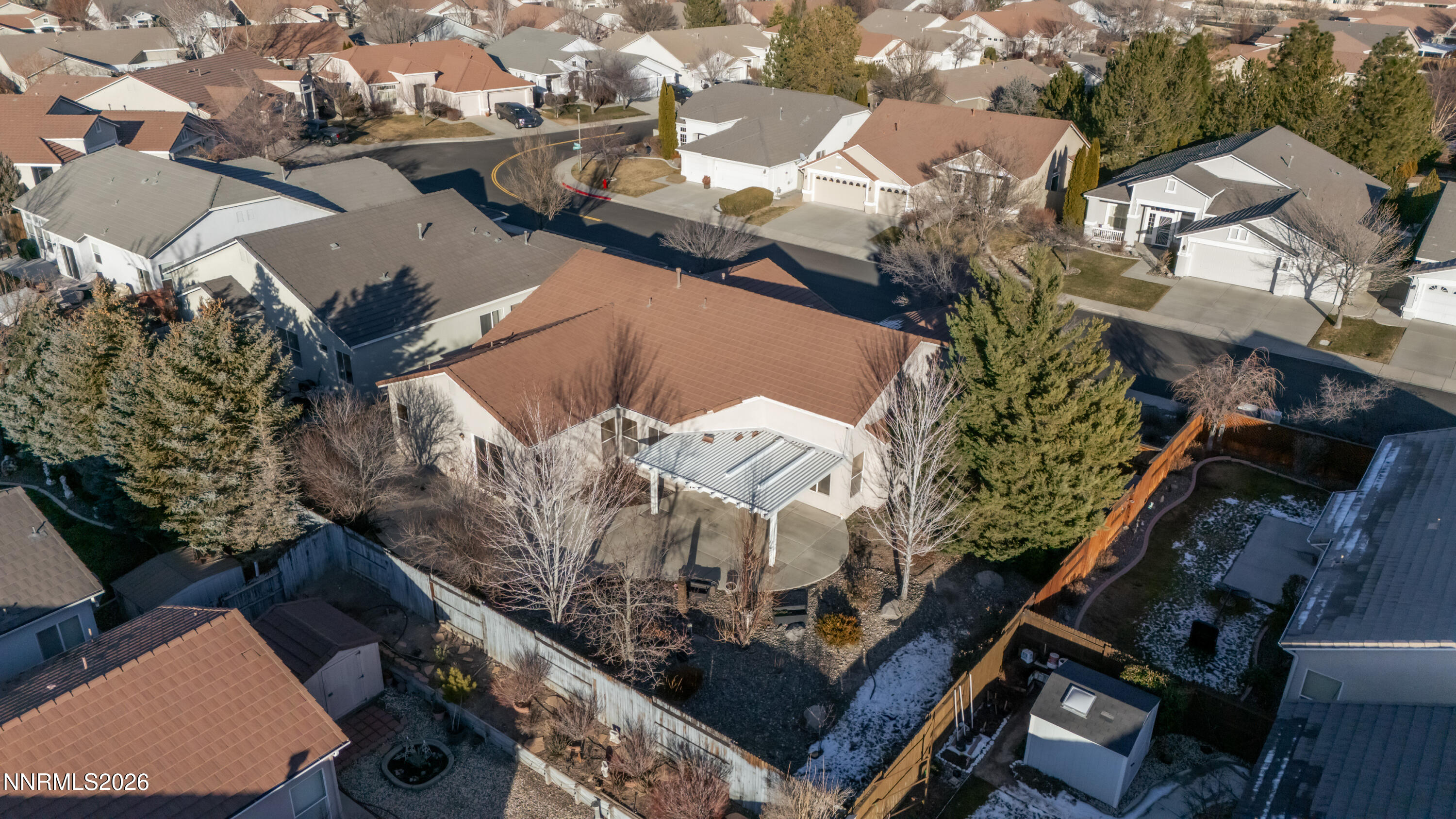 10145 Lucente Way Reno, NV 89521 - Photo 50 of 54 an aerial view of a house