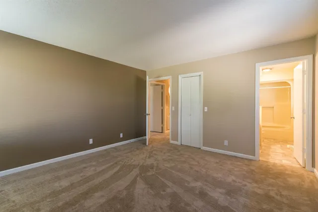 a view of outdoor space with deck and garden