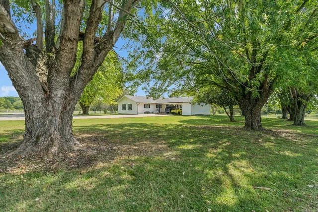 a bedroom with a bed and a view of bathroom