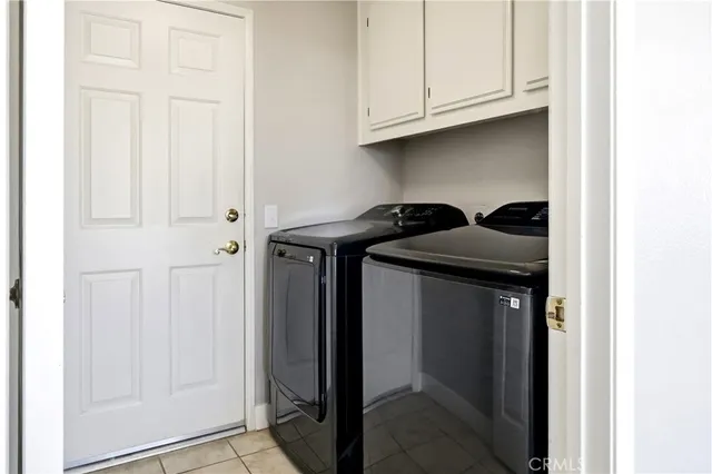 a close view of a utility room