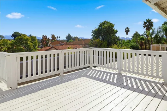 a view of deck with a patio