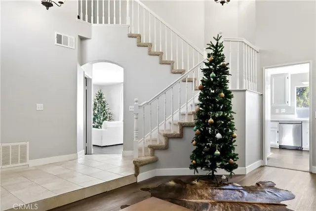 a view of entryway and hall