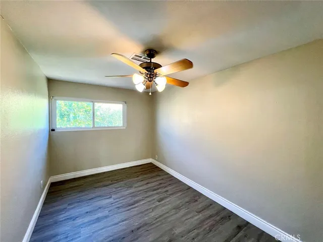 wooden floor in an empty room