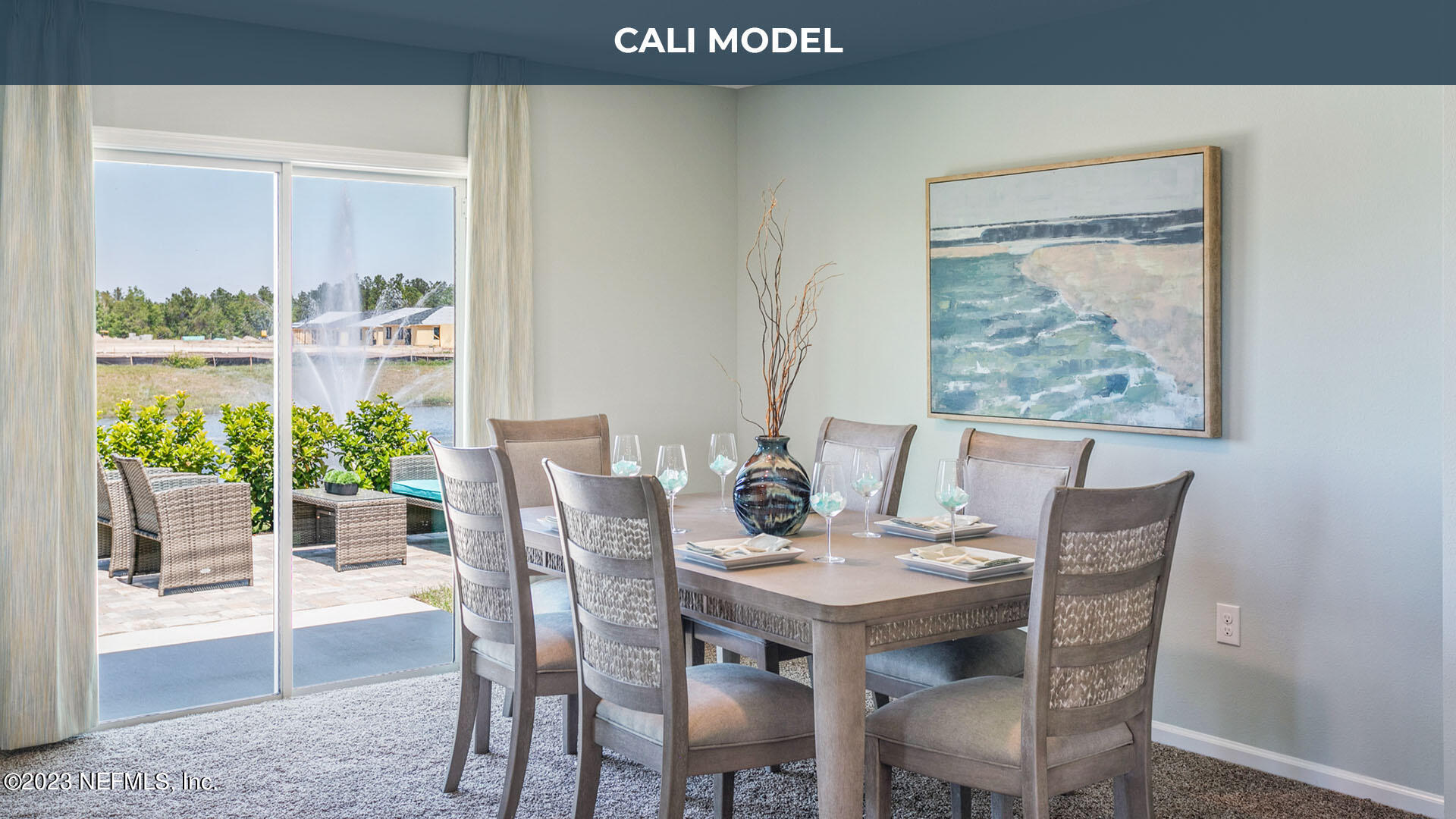 12583 Russian Olive Road Jacksonville, FL 32218 - Photo 13 of 32 a view of a dining room with furniture window and outside view