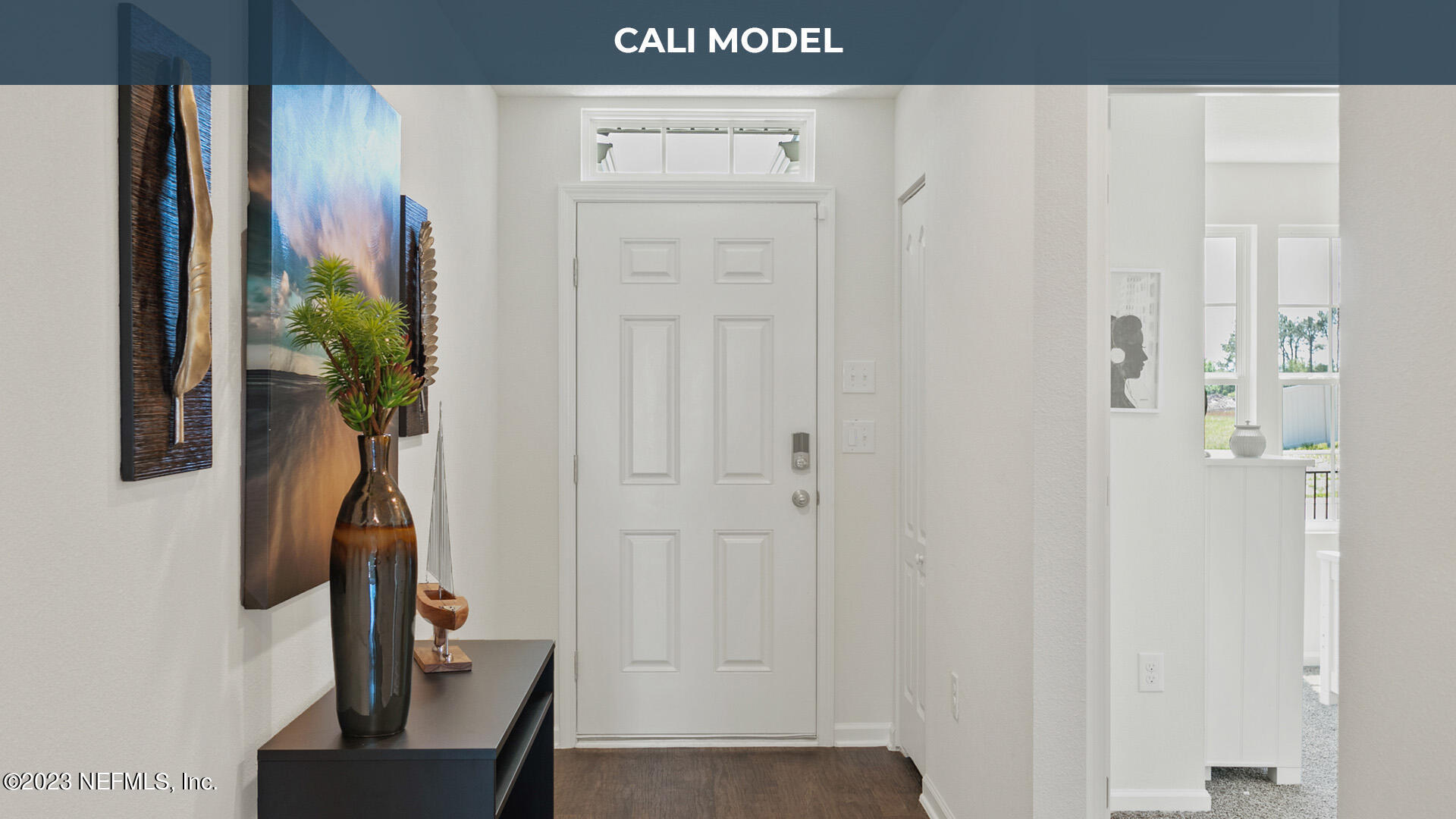 12583 Russian Olive Road Jacksonville, FL 32218 - Photo 4 of 32 a view of hallway with wooden floor