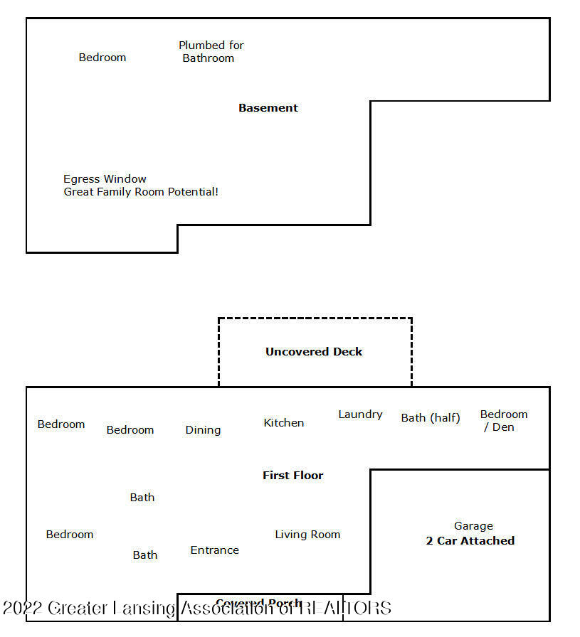 3195 Tomlinson Road Mason, MI 48854 - Photo 43 of 43 Floor Plan