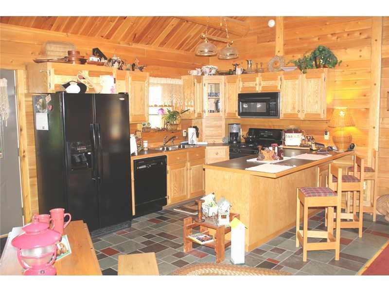 935 Brighton Road Athens, ME 04912 - Photo 11 of 24 Kitchen. Beautiful slate floor