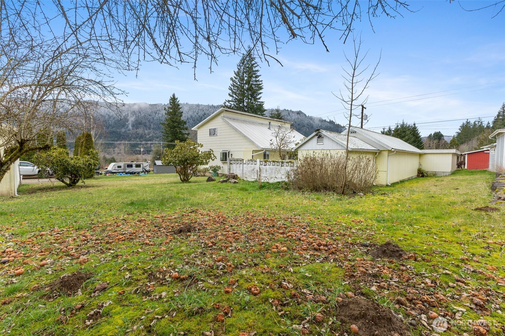 545 Davis Lake Road Morton, WA 98356 - Photo 30 of 32 a view of a house with a yard