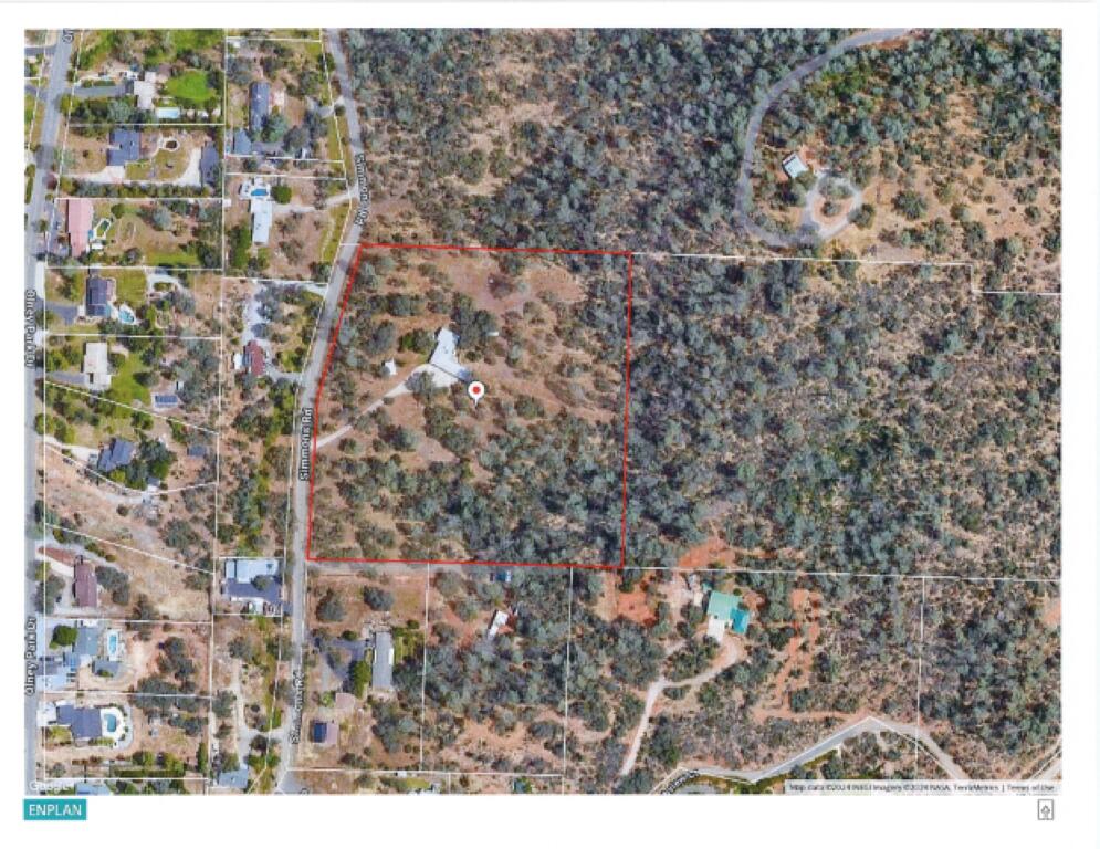 8933 Simmons Road Redding, CA 96001 - Photo 52 of 52 Aerial