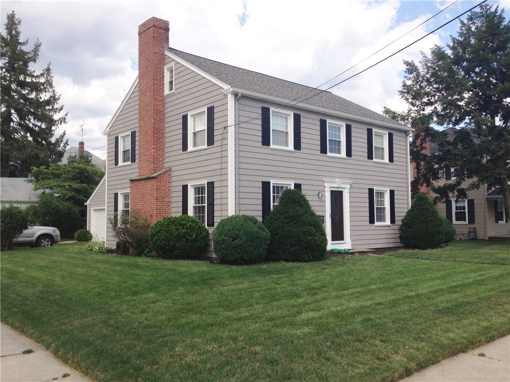 41 Fairfield Road Cranston, RI 02910 - Photo 2 of 9 Side view, corner note 3rd fl, garage
