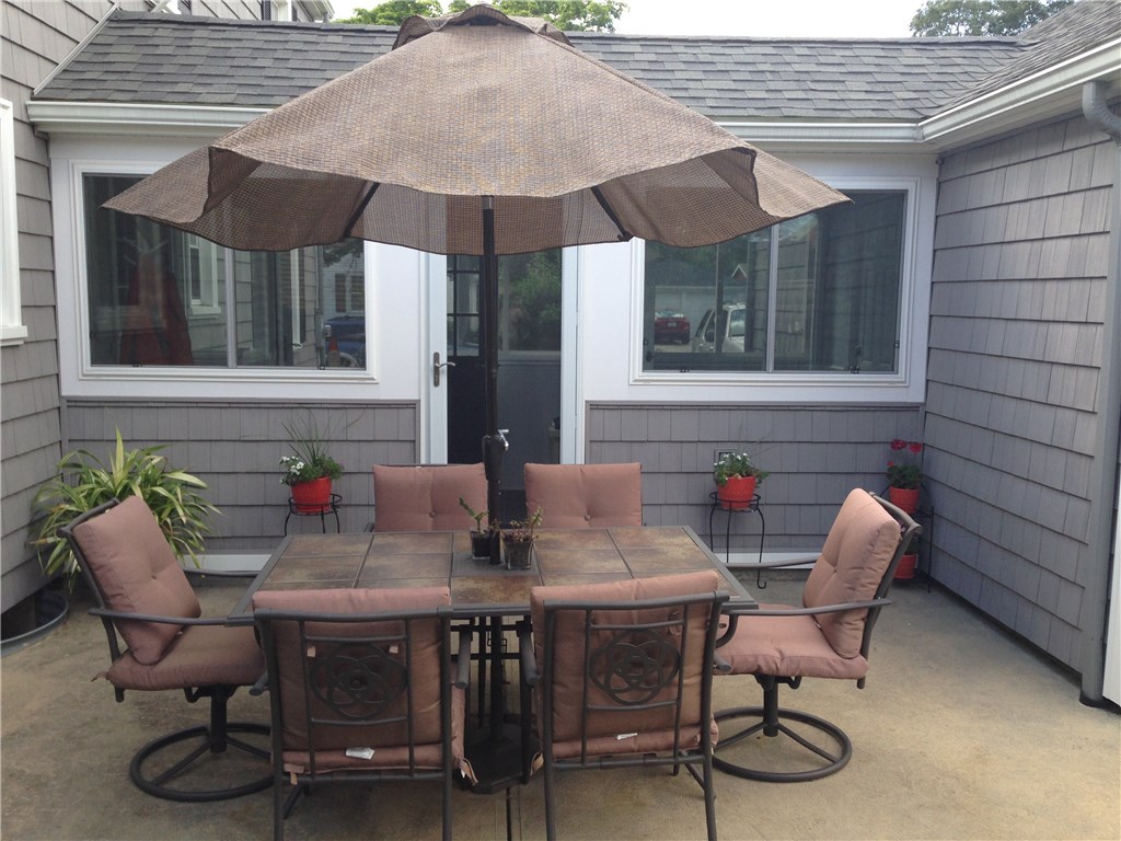 41 Fairfield Road Cranston, RI 02910 - Photo 9 of 9 Another patio outside breezeway