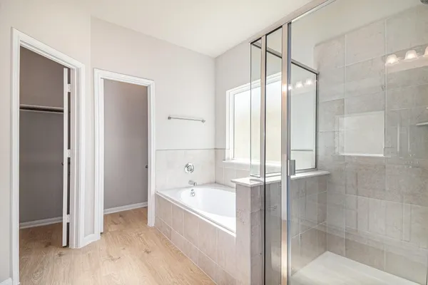 a view of small space with racks on the wall