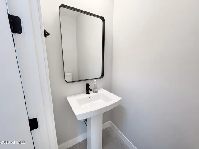 a view of a hallway with closet area