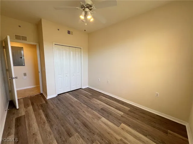 wooden floor in an empty room