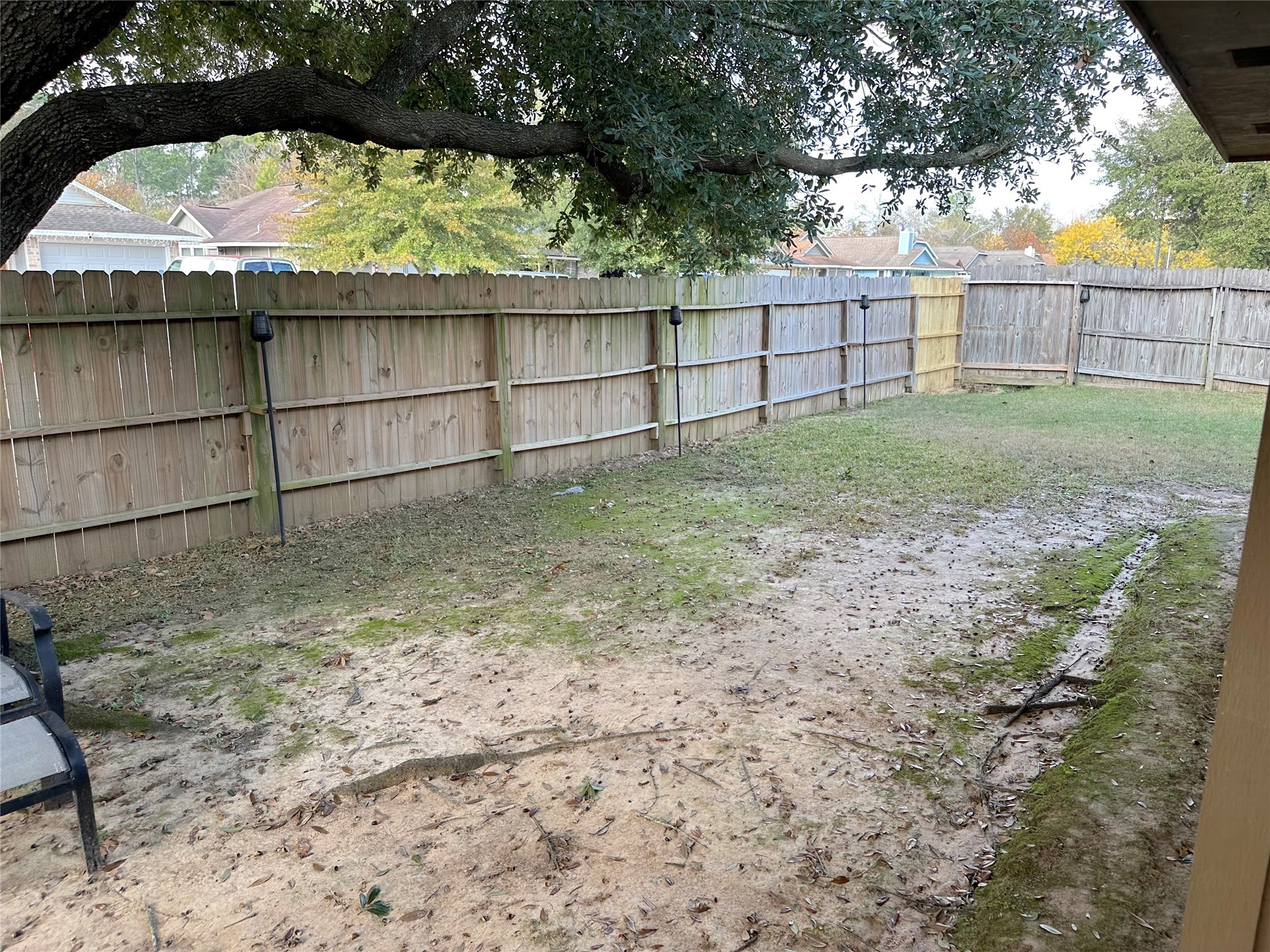 3103 Cliff Swallow Court Spring, TX 77373 - Photo 25 of 33 Side yard with shade tree.
