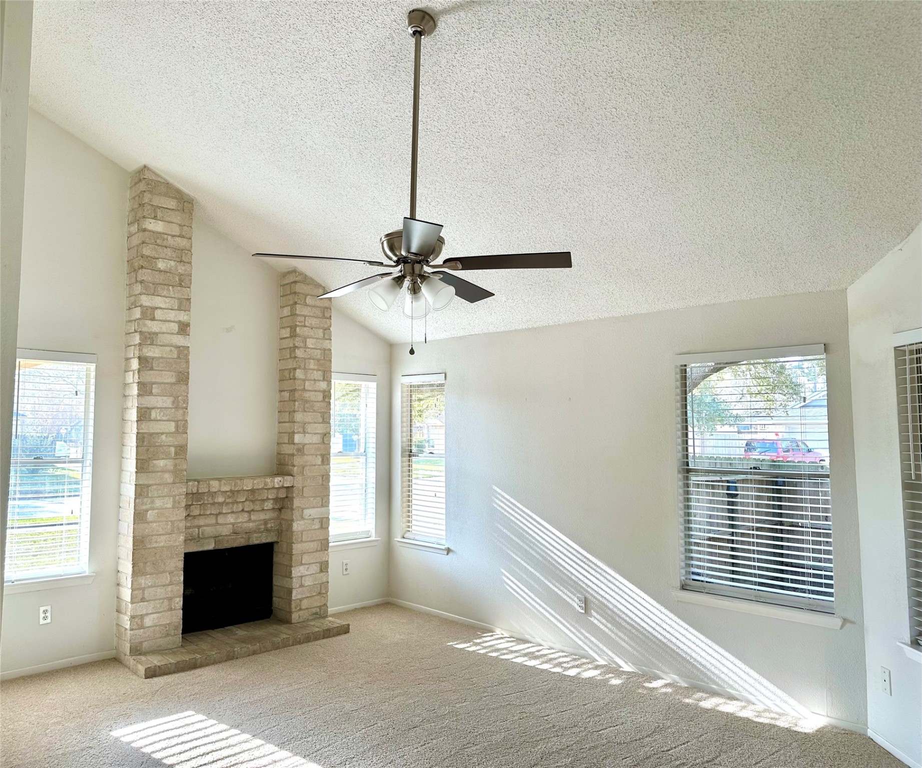 3103 Cliff Swallow Court Spring, TX 77373 - Photo 3 of 33 Close-up of fireplace.