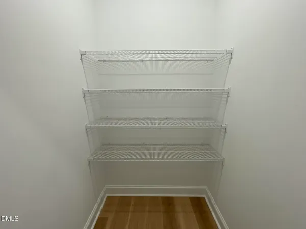a view of storage and utility room