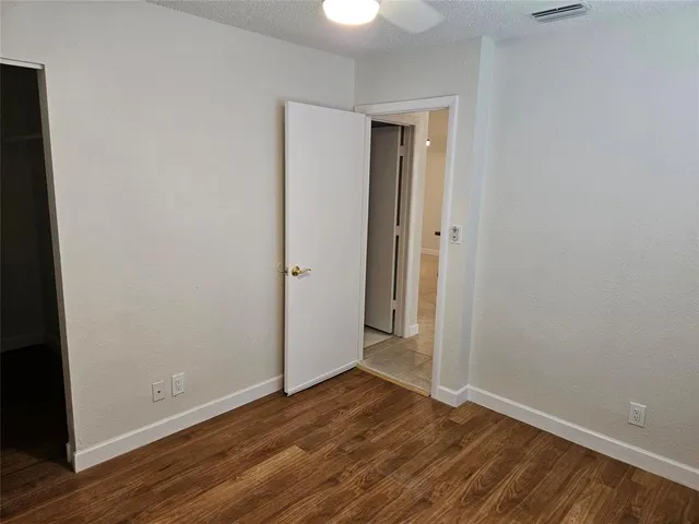 wooden floor in an empty room