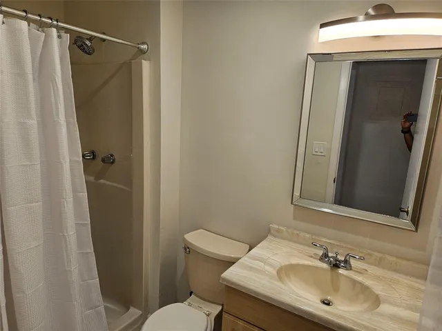 a view of a small space