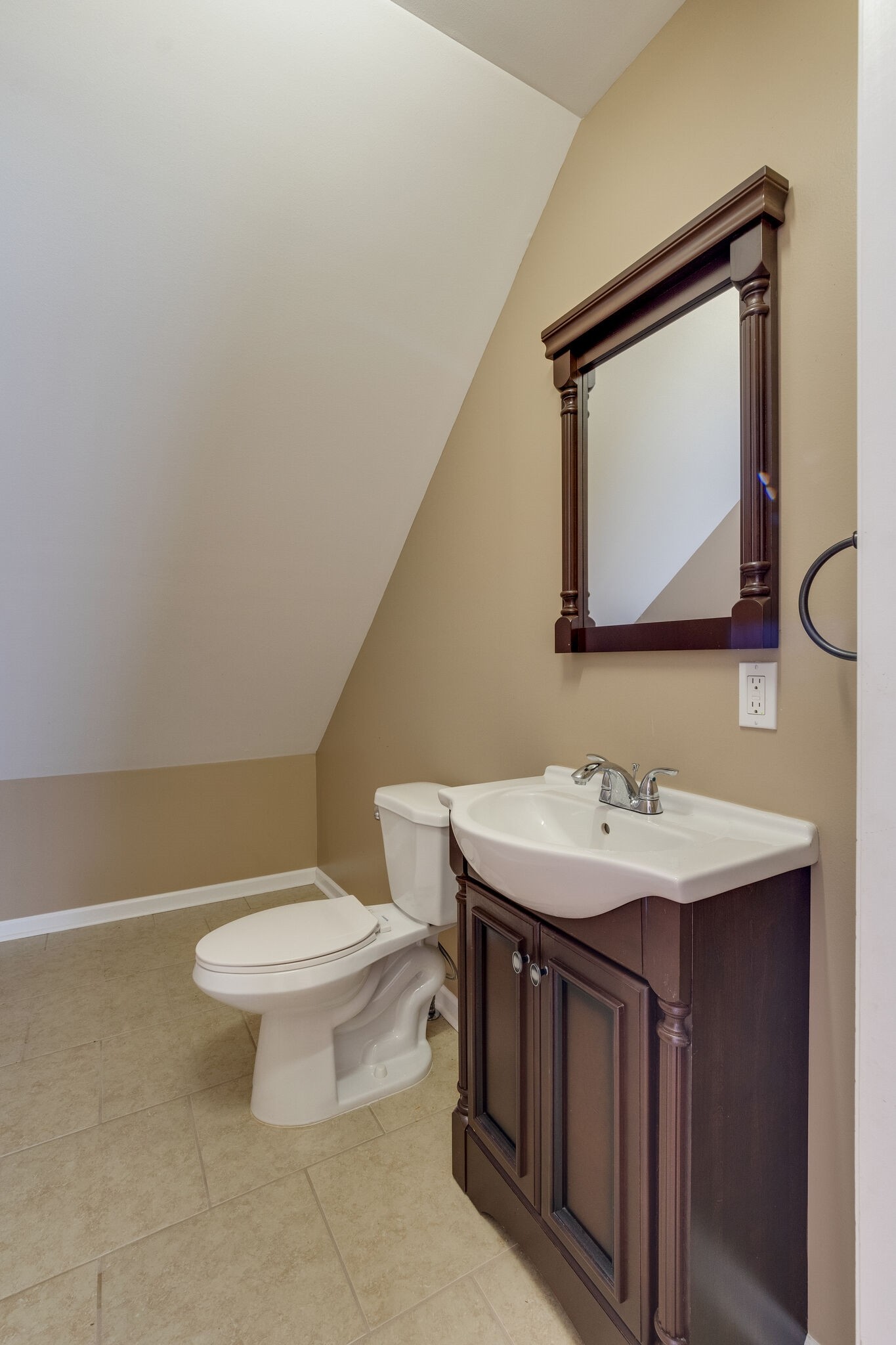 1978 Lasea Road Spring Hill, TN 37174 - Photo 28 of 31 a bathroom with a toilet a sink and mirror