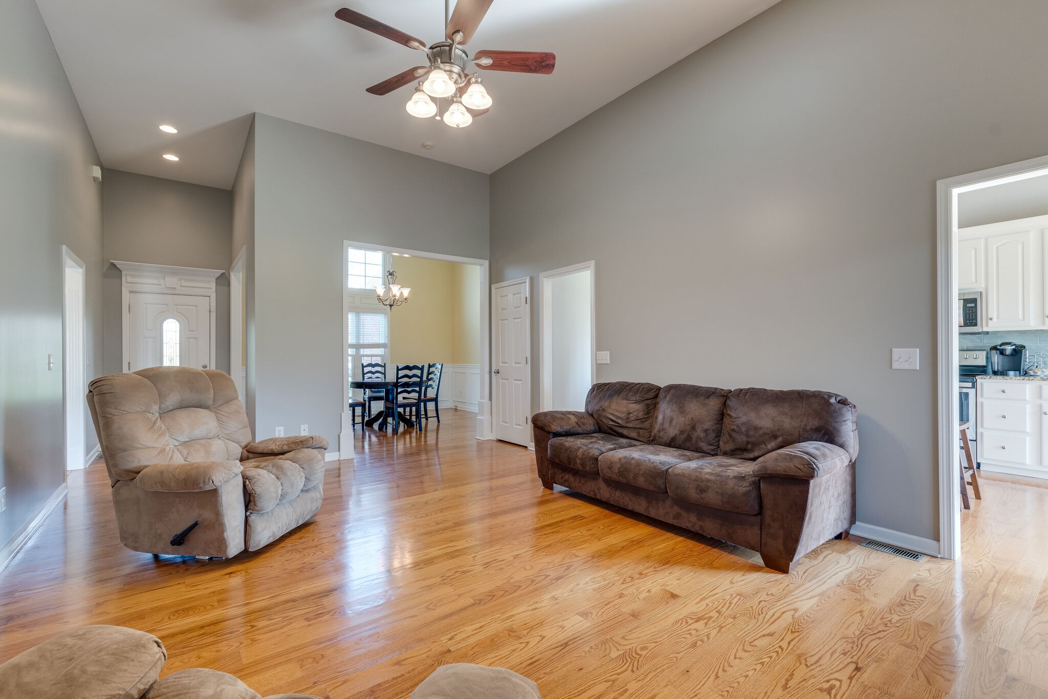 1978 Lasea Road Spring Hill, TN 37174 - Photo 8 of 31 a living room with furniture and wooden floor