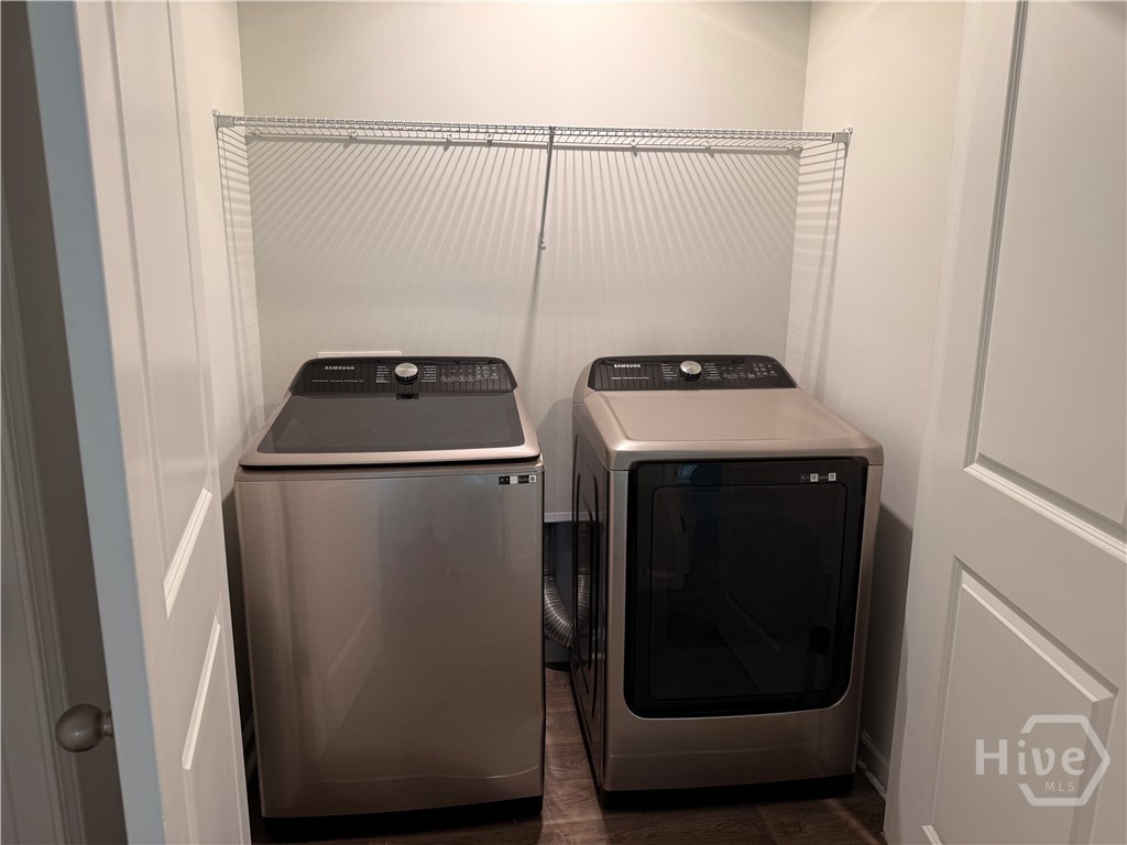 129 Coneflower Road Bloomingdale, GA 31302 - Photo 12 of 22 Laundry with included washer/dryer
