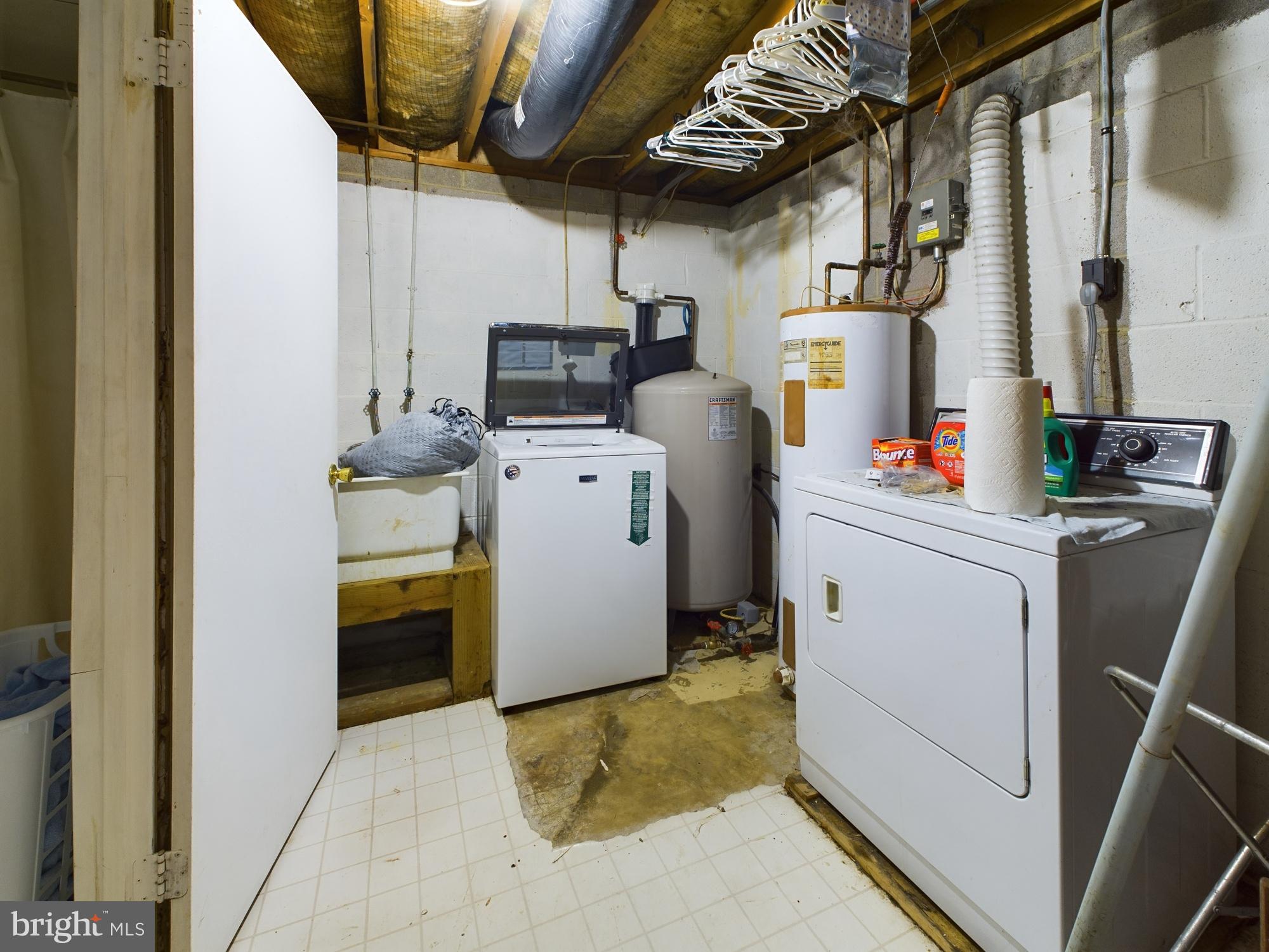 9585 Old Sycamore Road Charlotte Hall, MD 20622 - Photo 17 of 32 Basement Laundry