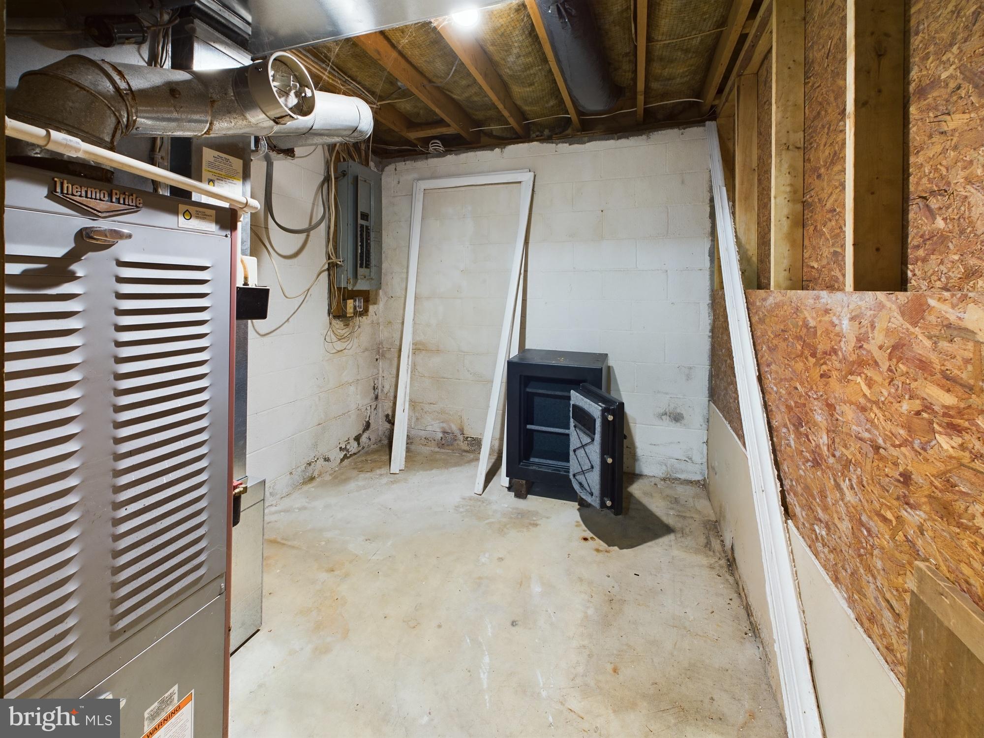 9585 Old Sycamore Road Charlotte Hall, MD 20622 - Photo 19 of 32 Basement Utility Room