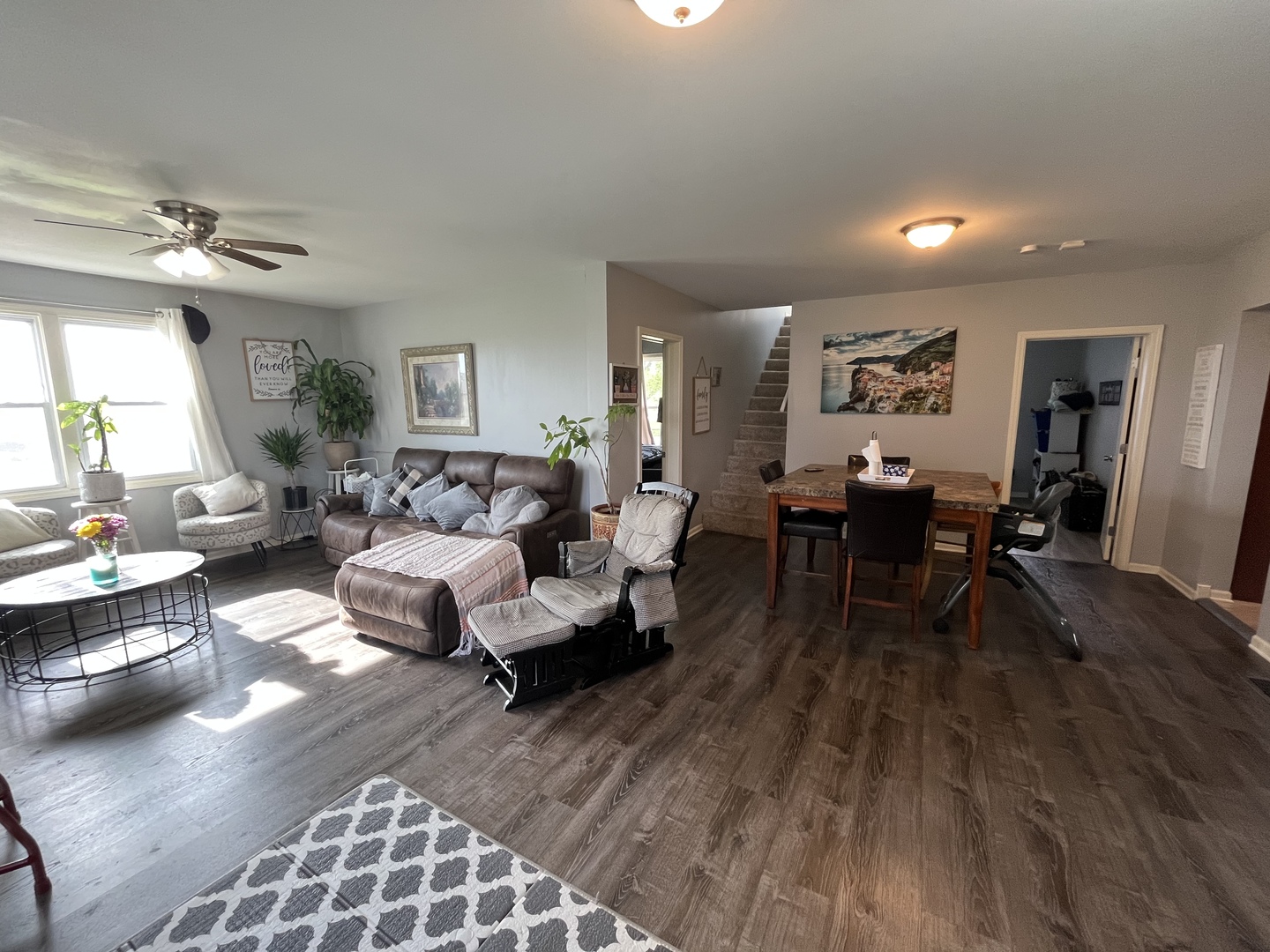 2990 Kane Road Leland, IL 60531 - Photo 6 of 42 a living room with furniture and a wooden floor