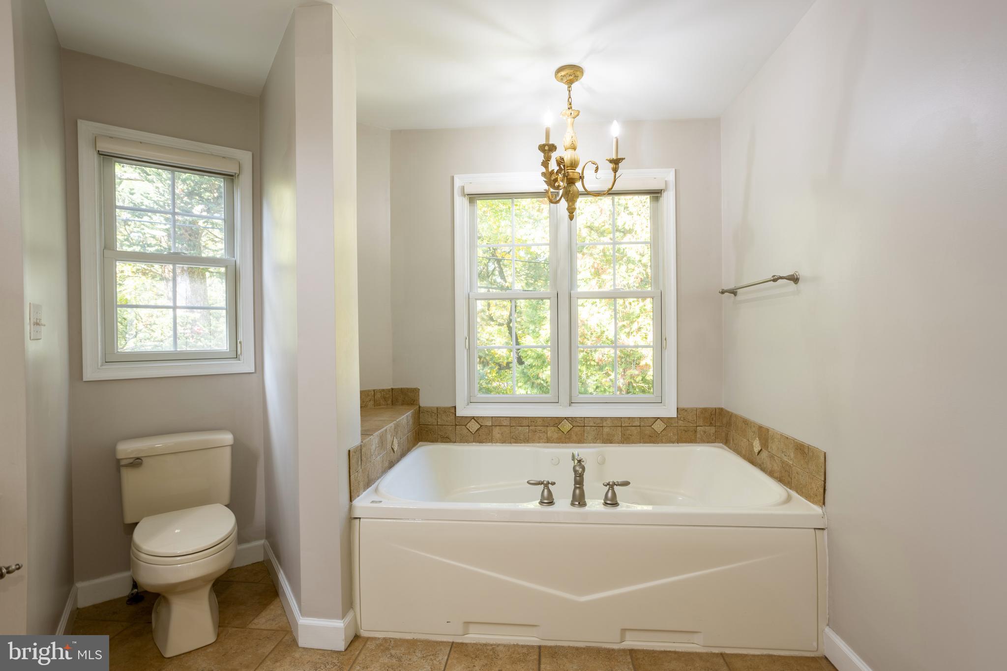 3306 Labyrinth Road Baltimore, MD 21215 - Photo 38 of 66 a bath tub sitting next to a white toilet