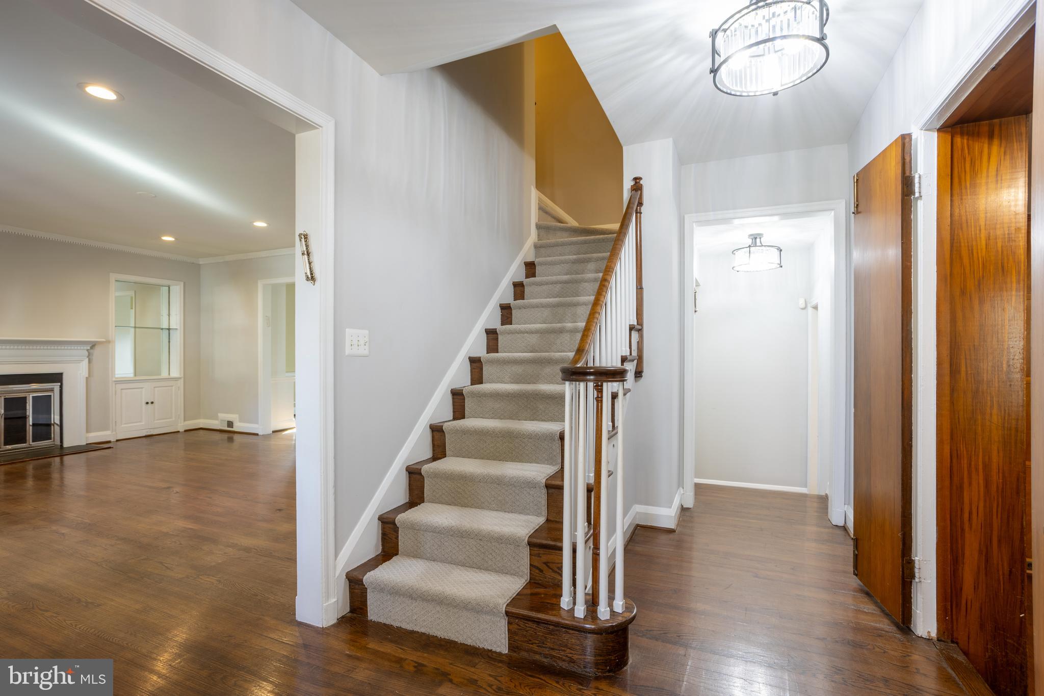 3306 Labyrinth Road Baltimore, MD 21215 - Photo 6 of 66 a view of entryway with wooden floor