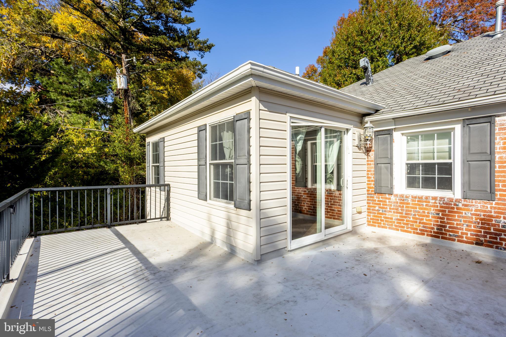 3306 Labyrinth Road Baltimore, MD 21215 - Photo 65 of 66 a view of backyard with a roof deck