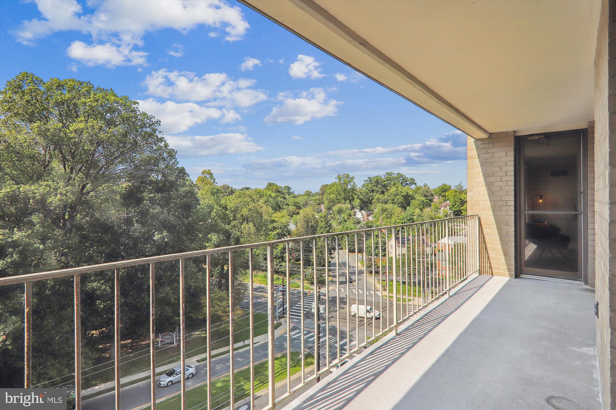 2100 Washington Avenue, Unit 8D Silver Spring, MD 20910 - Photo 30 of 35 Balcony entrance from both bedrooms & living area