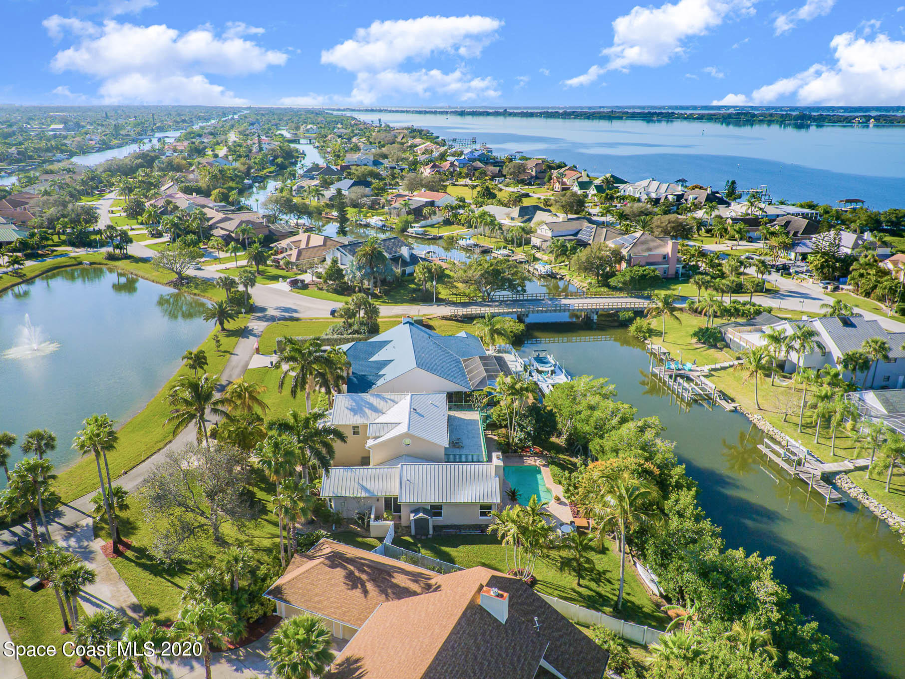 457 Turtle Circle Satellite Beach, FL 32937 - Photo 2 of 70 Lake to the East, Canal to the West!