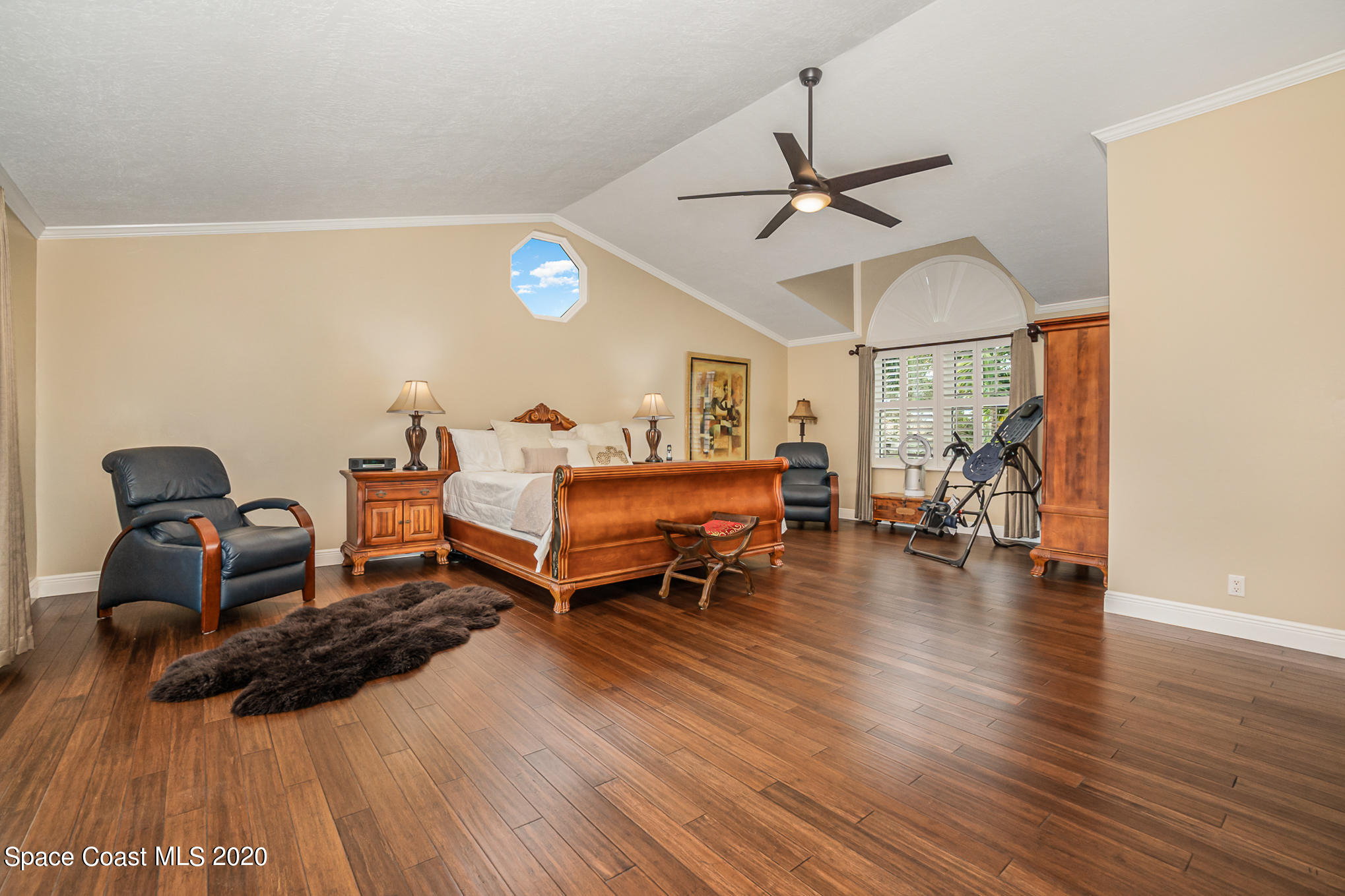 457 Turtle Circle Satellite Beach, FL 32937 - Photo 28 of 70 25' x 25' Spacious Master Bedroom